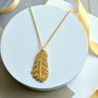 Feather Necklace, thumbnail 4 of 11