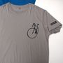Monogrammed Cyclist T Shirt, thumbnail 4 of 9