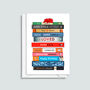 Personalised Books Birthday Card, thumbnail 2 of 3