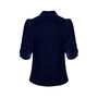 Midnight Blue Silk Velvet Jacket, thumbnail 5 of 5