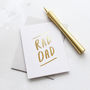 Rad Dad Father's Day Card, thumbnail 1 of 2