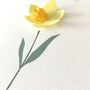 Personalised Happy Easter 3D Paper Daffodil Card, thumbnail 5 of 5