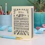 Personalised Papercut Retirement Card | Stars Design, thumbnail 3 of 6