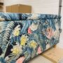 Large Ottoman In Floral Print, thumbnail 1 of 5
