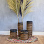 Large Rayung Grass And Natural Vases Bundle Kit, thumbnail 3 of 6
