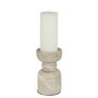 Small Natural Terracotta Pillar Candle Holder, thumbnail 6 of 8