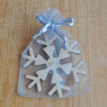 Snowflake Special Date Decoration, 5 of 6