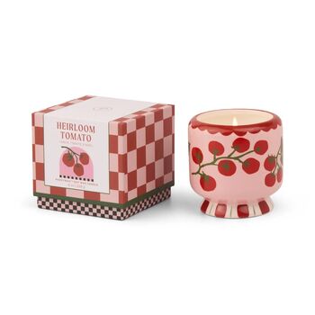 Ceramic Heirloom Tomato Vine Candle, 2 of 4