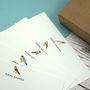 Aviary Collection Personalised Correspondence Cards, thumbnail 4 of 12