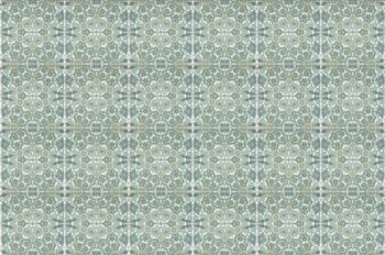 Aqua Pomegranate Handprinted Ceramic Tile, 10 of 11