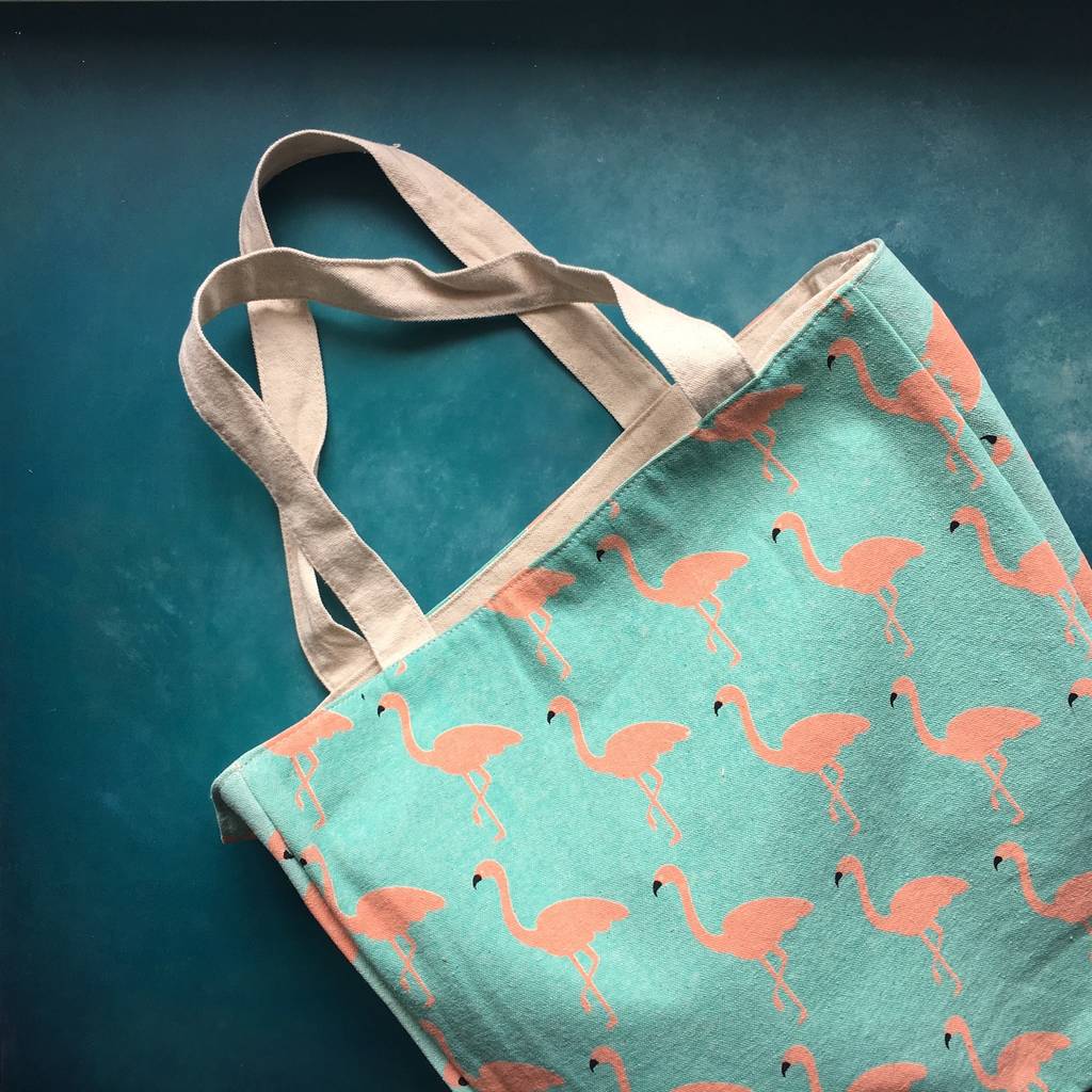 jellycat flamingo bag