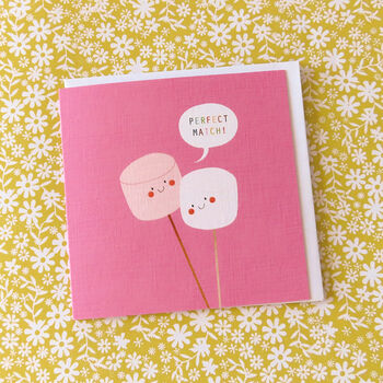 Perfect Match Marshmallows Card, 5 of 5