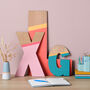 Large Wooden Personalised Printed Letter, thumbnail 1 of 12
