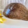 Coconut Shell Bowl With Pearlised Lining Natural Bowl, thumbnail 6 of 10