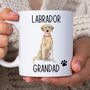 Personalised Dog Grandad Mug, thumbnail 1 of 6