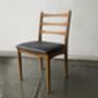 Four Mid Century 1970's Dining Chairs By Schreiber, thumbnail 10 of 10