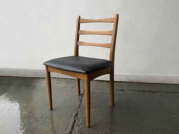 Four Mid Century 1970's Dining Chairs By Schreiber, 10 of 10