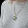 Heart Necklace Memorial Locket Gift, thumbnail 7 of 8