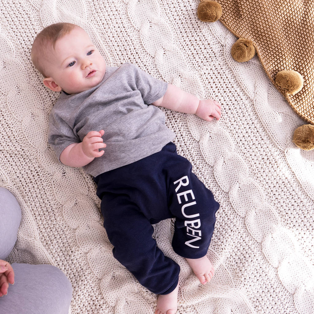 Personalised Children And Baby Sweatpants, 1 of 3