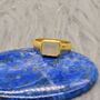 Rainbow Moonstone Gold Ring, thumbnail 10 of 12