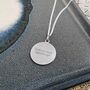 Vintage Style 20mm Christopher Silver Pendant, thumbnail 8 of 10
