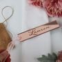 Rose Gold Mirrored Table Settings Favour Bookmark, thumbnail 6 of 6