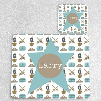 Boys Personalised Placemat, 7 of 10