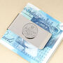 Sixpence 1956 70th Birthday Coin Money Clip, thumbnail 1 of 10