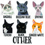 Personalised Cat Handkerchiefs, thumbnail 5 of 11
