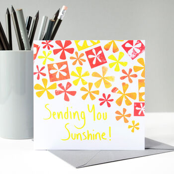 Sending You Sunshine Get Well Soon Card, 3 of 8