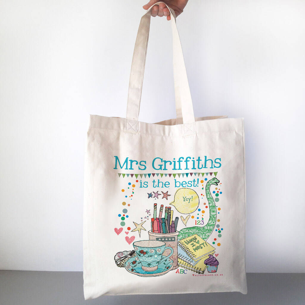 Personalised Design Your Own Illustrated Bag By Alice Palace ...