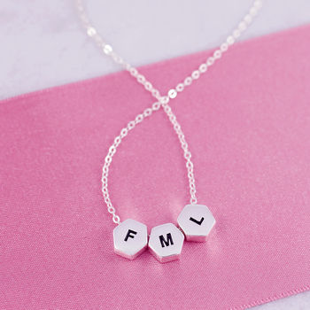 Personalised Initial Bead Necklace, 6 of 12