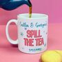 Personalised Spill The Tea Session Mug, thumbnail 1 of 2
