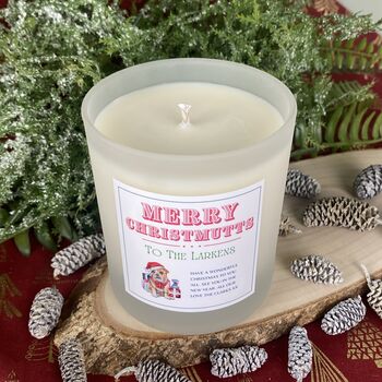 Personalised Christmas Candle Boxer Dog Gift, 3 of 10