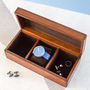 Personalised Leather Jewellery Storage Box, thumbnail 1 of 9