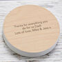 I Can And I Will Motivational Quote Drinks Coaster, thumbnail 5 of 5