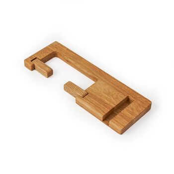 Luxury Toilet Paper Rack Oak Wood, 10 of 10