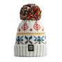 Autumn Nordic Knit Reflective Super Bobble Hat, thumbnail 3 of 6