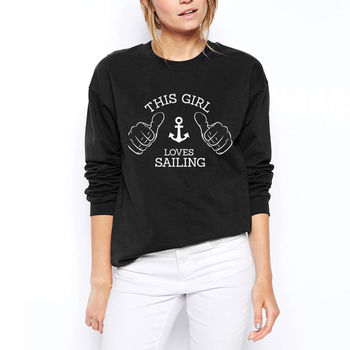 Mens / Womens Sailing Sweatshirt, 6 of 6
