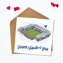 Valentines Birmingham City Personalised Card, thumbnail 3 of 5