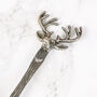 Stag Head Serving Spoon, thumbnail 3 of 5