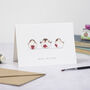 Watercolour Christmas Cards Pack Of Eight, thumbnail 4 of 11