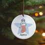 Personalised Collie Christmas Decoration, thumbnail 1 of 2