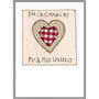 Personalised Heart Christmas Card For Her, thumbnail 3 of 12