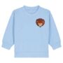 Babies Hedgehog Organic Cotton Sweatshirt, thumbnail 8 of 8