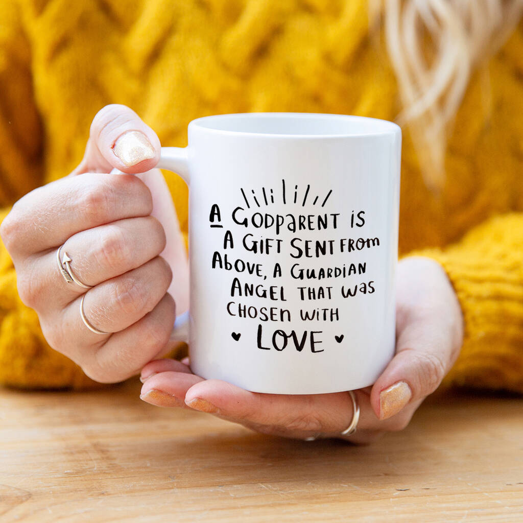 'A Godparent Is A Gift' Mug, 1 of 7