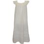 Ladies White Cotton Nightdress 'Margo', thumbnail 6 of 6