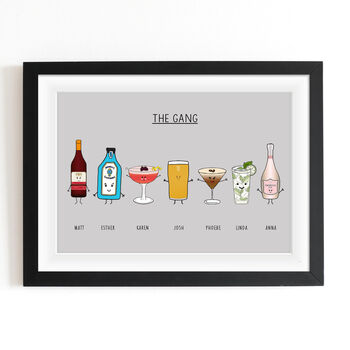 Personalised Family Print, 3 of 12
