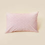 Personalised Pink Rainbow Cotton Pillow Case, thumbnail 3 of 5