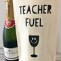 Personalised Teacher Fuel Thank You Teacher Bottle Bag, thumbnail 3 of 4